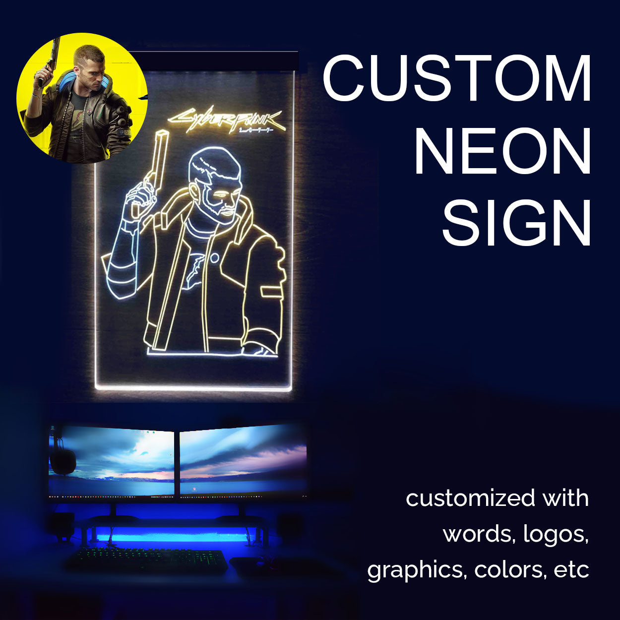 Custom Logo Create Your Own Design Neon Sign