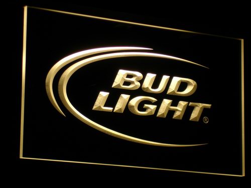 Bud Light Beer Bar Pub Club LED Neon Sign