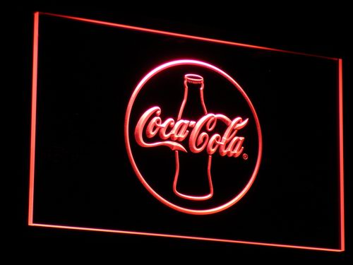 Coca Cola Silhouette LED Neon Sign