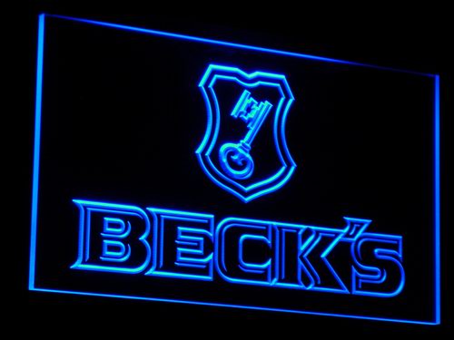 Beck's Beer Bar Pub Club LED Neon Sign