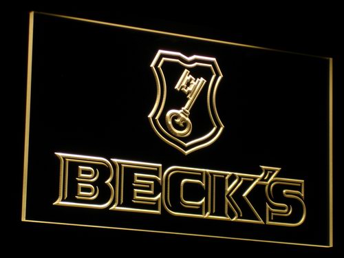 Beck's Beer Bar Pub Club LED Neon Sign