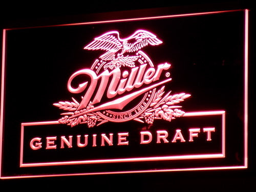 Miller Genuine Draft LED Neon Sign