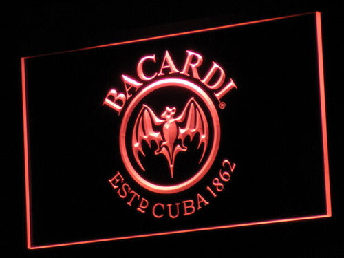 Bacardi Breezer Bat Bar LED Neon Sign