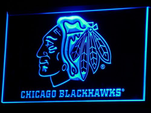 Chicago Blackhawks LED Neon Sign