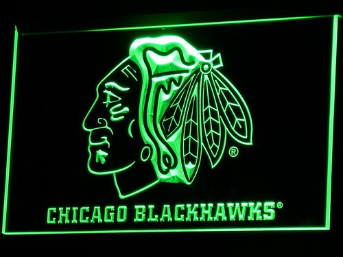 Chicago Blackhawks LED Neon Sign