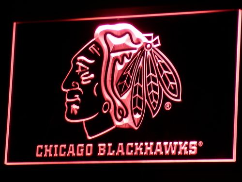 Chicago Blackhawks LED Neon Sign