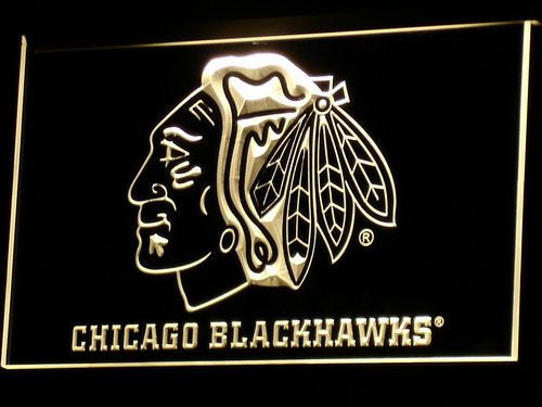 Chicago Blackhawks LED Neon Sign