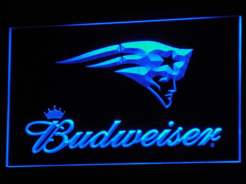 New England Patriots,Budweiser LED Neon Sign