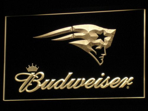 New England Patriots,Budweiser LED Neon Sign