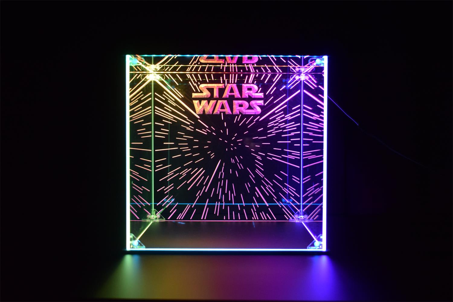 Star Wars LED Display Case For Lego Sets, Lego Helmet, Collectible Figures
