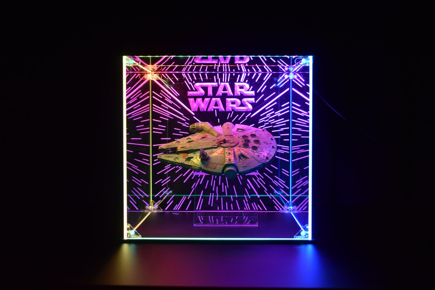 Star Wars LED Display Case For Lego Sets, Lego Helmet, Collectible Figures
