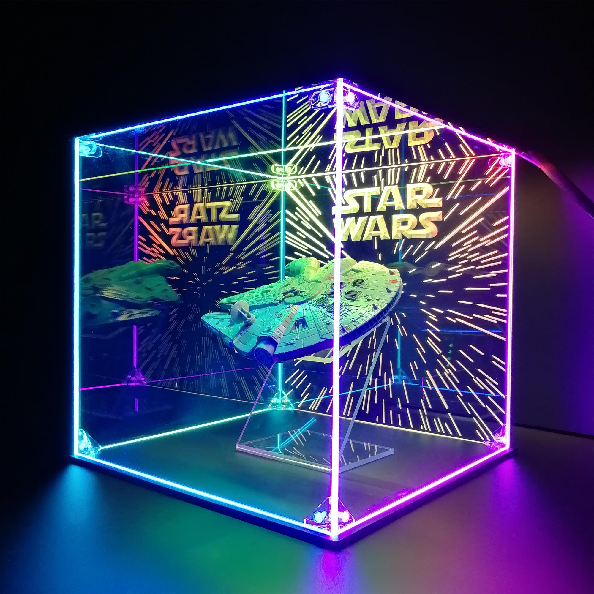LED Display Case For Lego Stormtrooper Helmet, Collectible Figures
