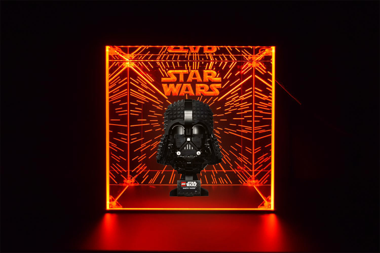 LED Display Case For Lego Stormtrooper Helmet, Collectible Figures