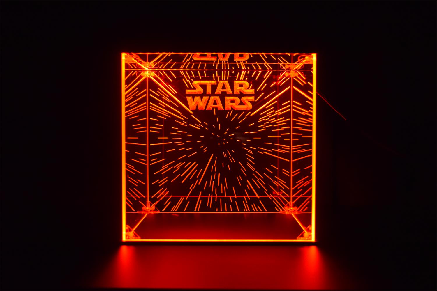 LED Display Case For Lego Stormtrooper Helmet, Collectible Figures