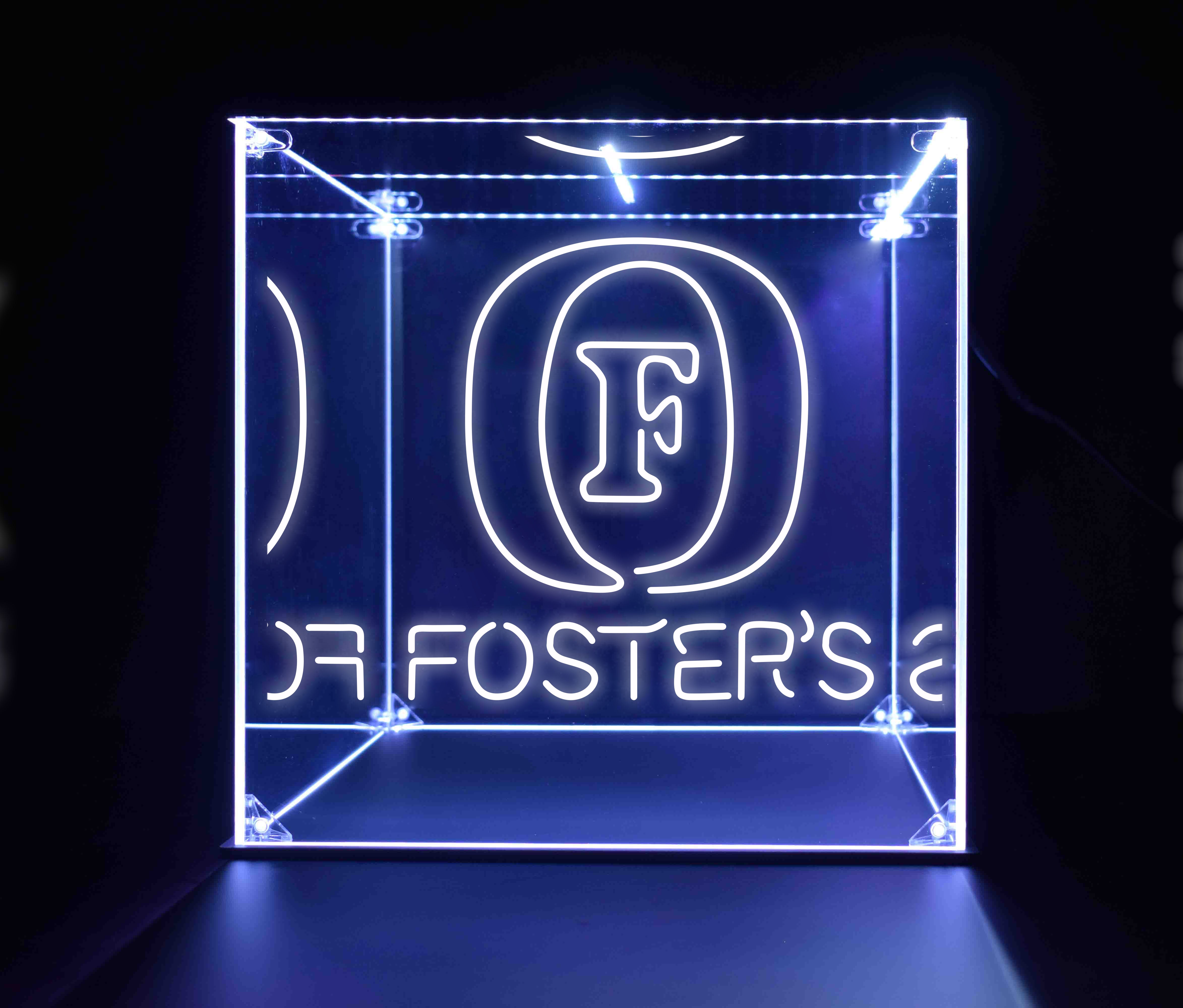 Wine, Champagne, Liquor, Beverage Bottle LED Display Case, Foster's Collection