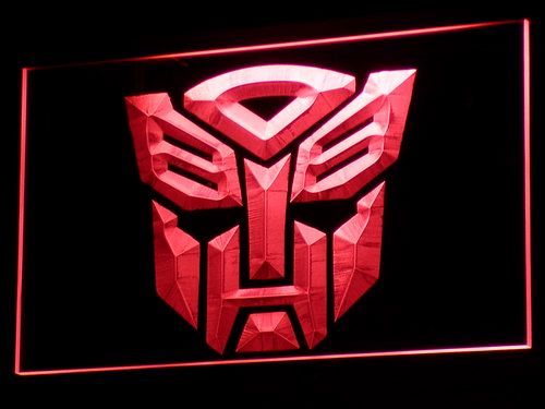 Transformers Autobots LED Neon Sign