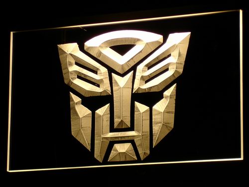 Transformers Autobots LED Neon Sign