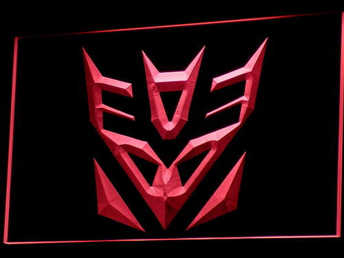 Transformers Decepticons LED Neon Sign