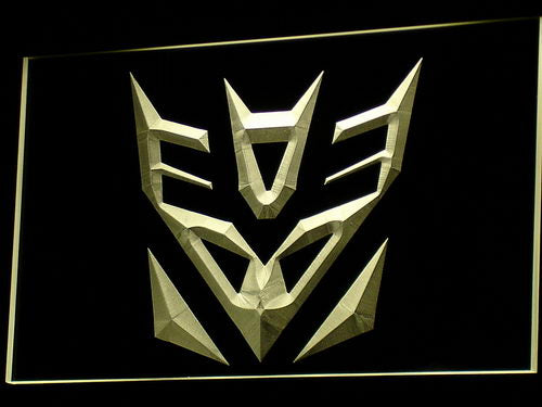 Transformers Decepticons LED Neon Sign