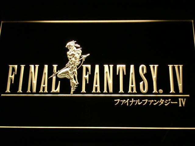 Final Fantasy IV LED Neon Sign