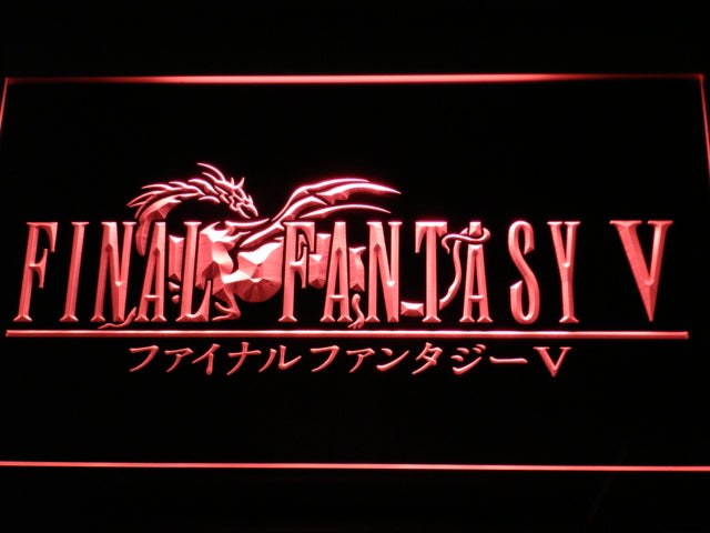 Final Fantasy V FF5 LED Neon Sign