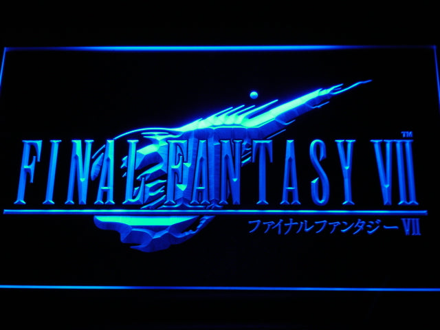 Final Fantasy VII LED Neon Sign