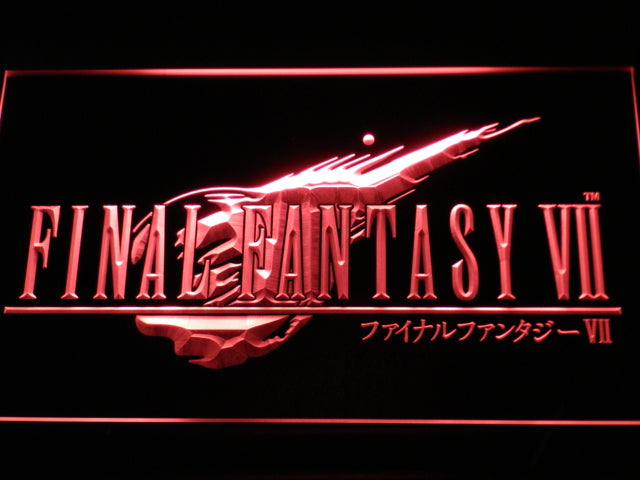 Final Fantasy VII LED Neon Sign