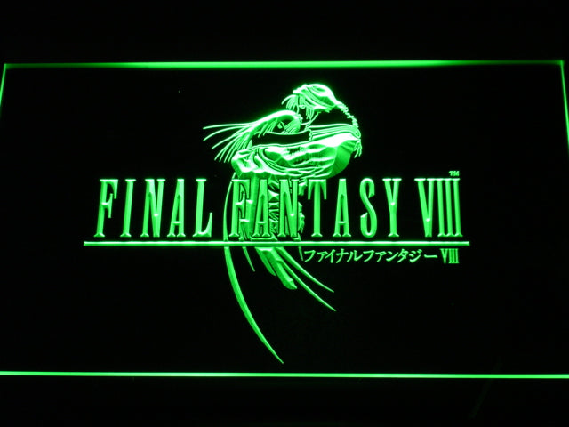 Final Fantasy VIII FF8 PS2 LED Neon Sign