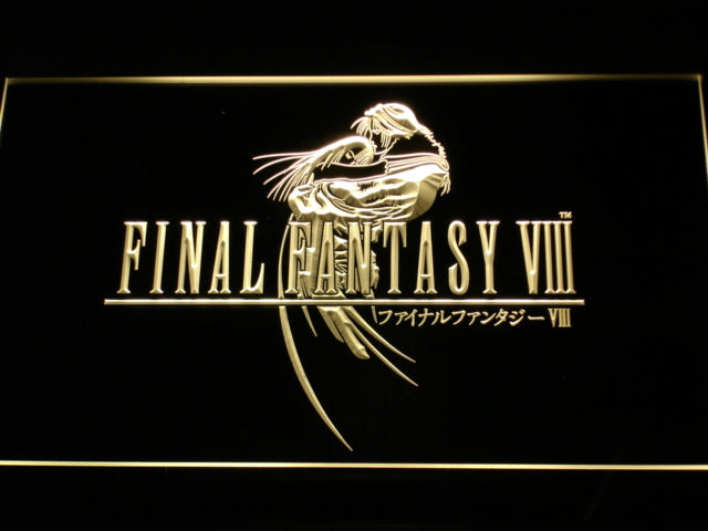 Final Fantasy VIII FF8 PS2 LED Neon Sign