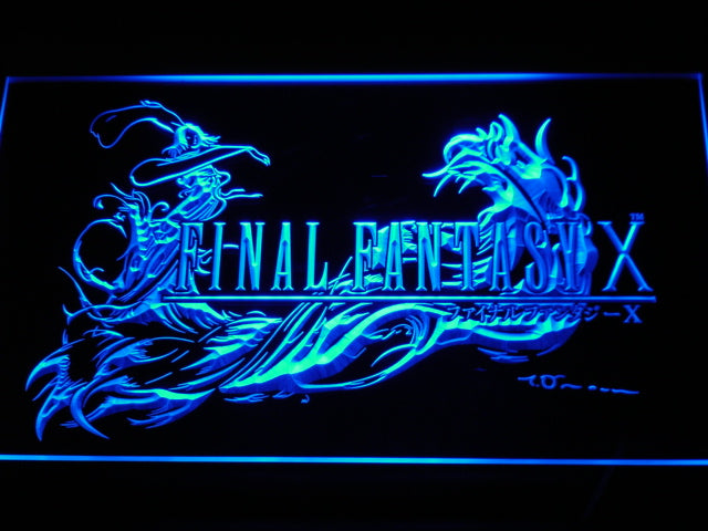 Final Fantasy X FF10 LED Neon Sign