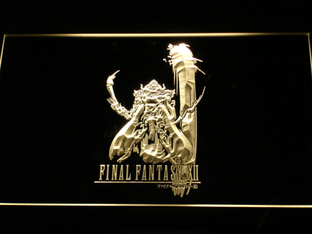 Final Fantasy XII FF12 LED Neon Sign