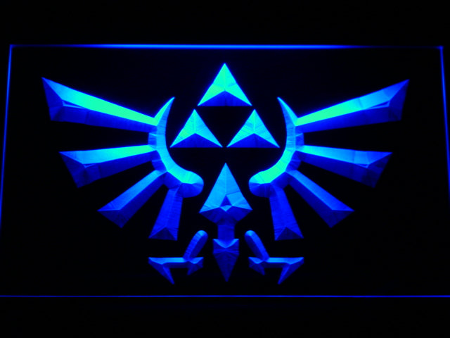 The Legend Of Zelda Triforce Game LED Neon Sign