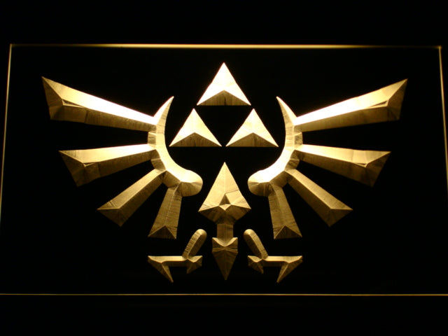 The Legend Of Zelda Triforce Game LED Neon Sign