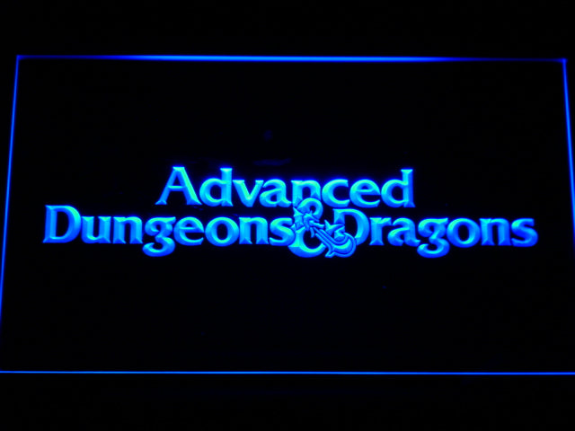 Dungeons & Dragons Advanced LED Neon Sign