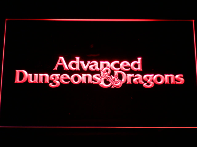 Dungeons & Dragons Advanced LED Neon Sign