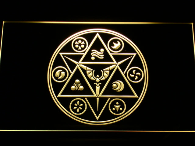 The Legend Of Zelda Ocarina Of Time Game LED Neon Sign