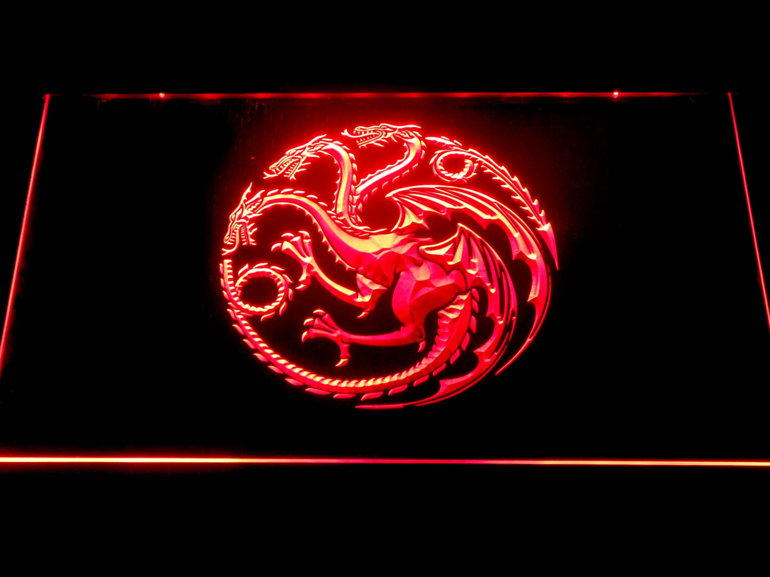 House of the Dragon Targaryen Emblem Neon Light LED Sign