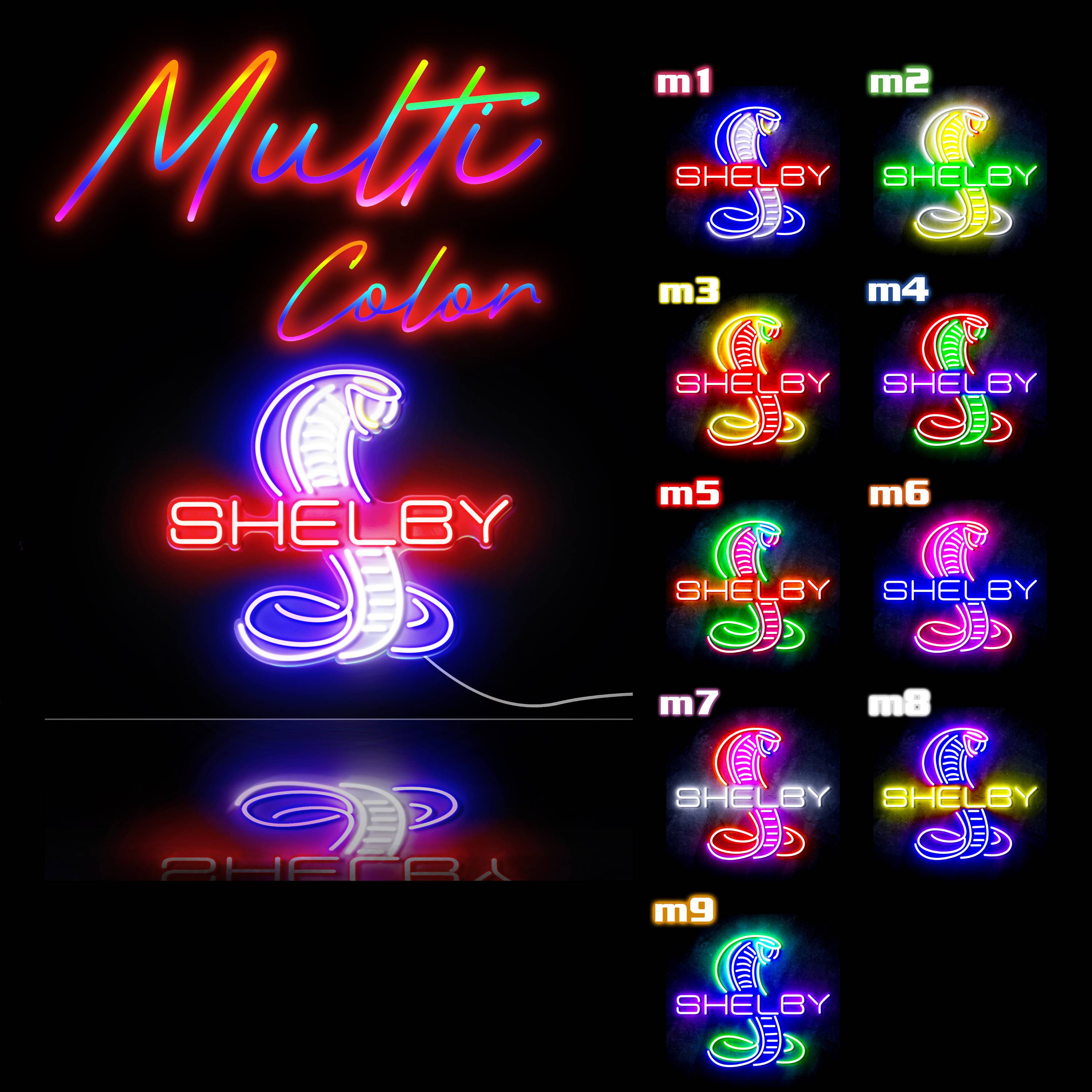 NHL Shelby Large Flex Neon LED Sign