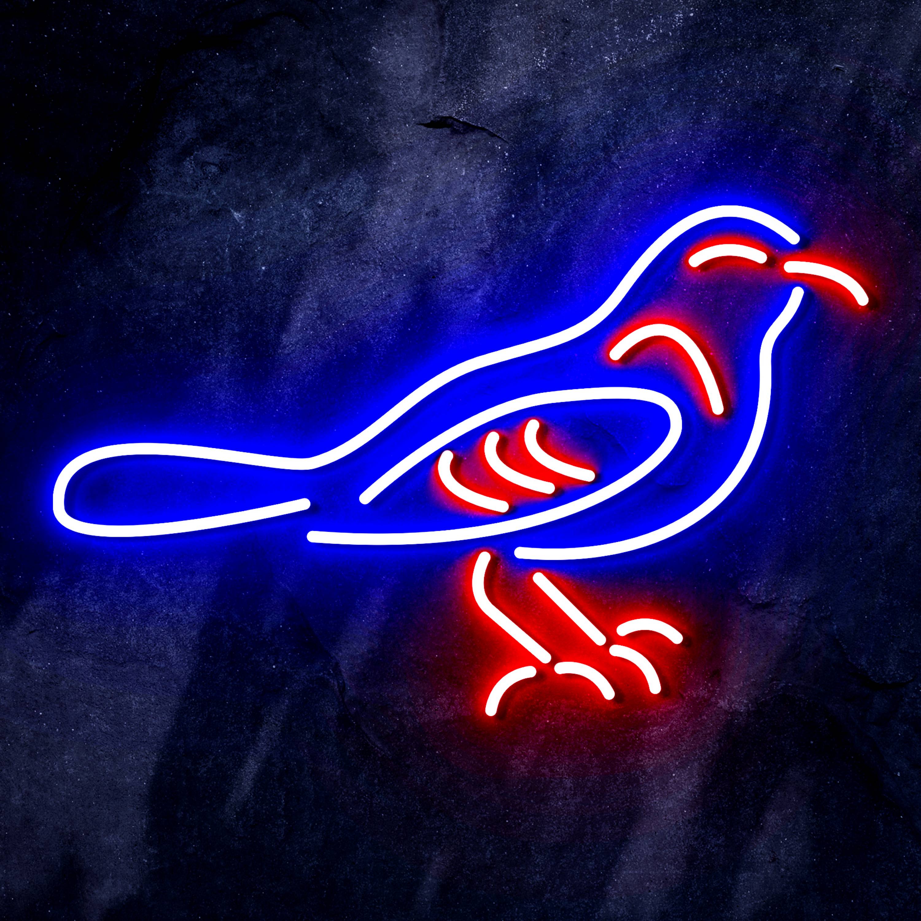 MLB Baltimore Orioles Bar Neon Flex LED Sign