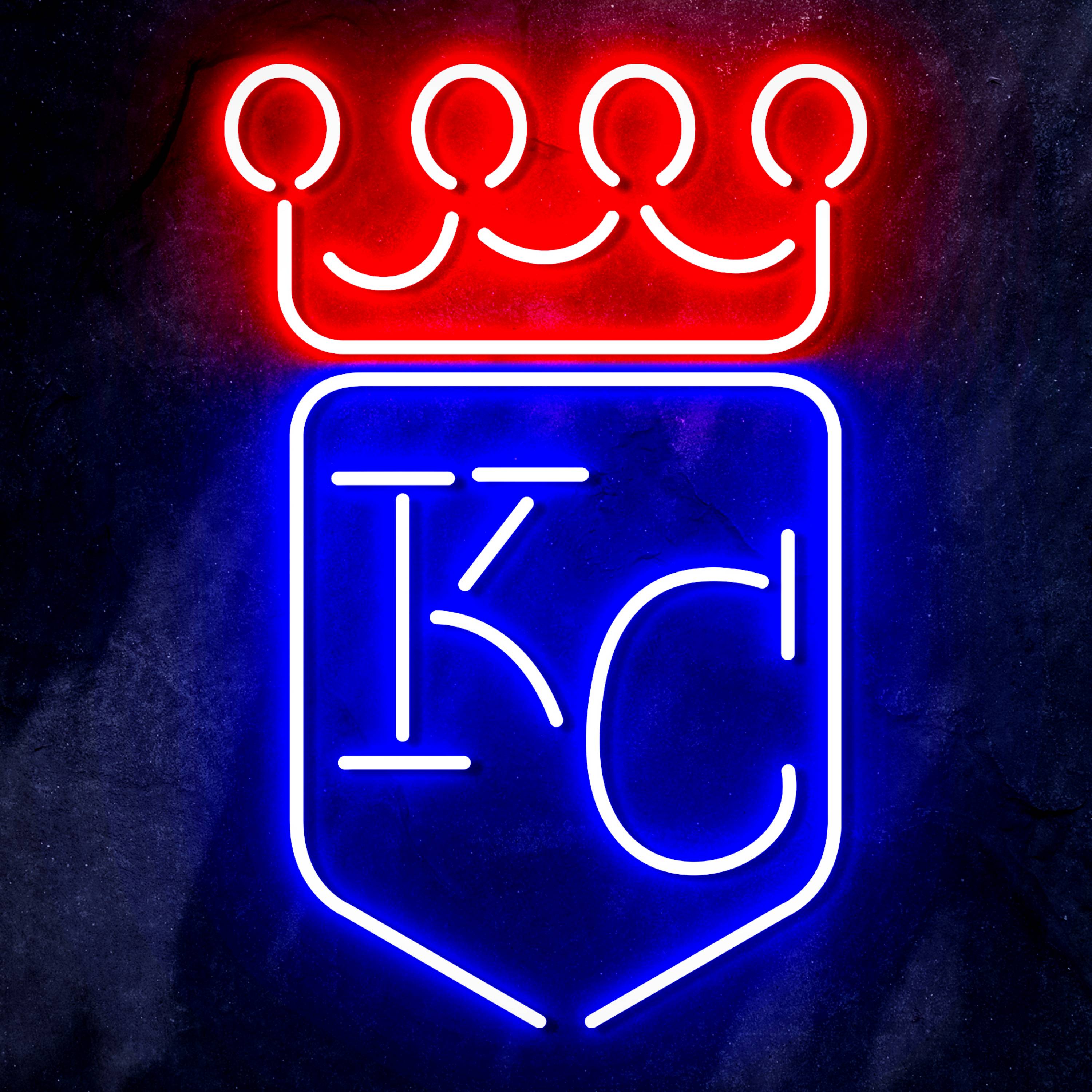 MLB Kansas City Royals Bar Neon Flex LED Sign