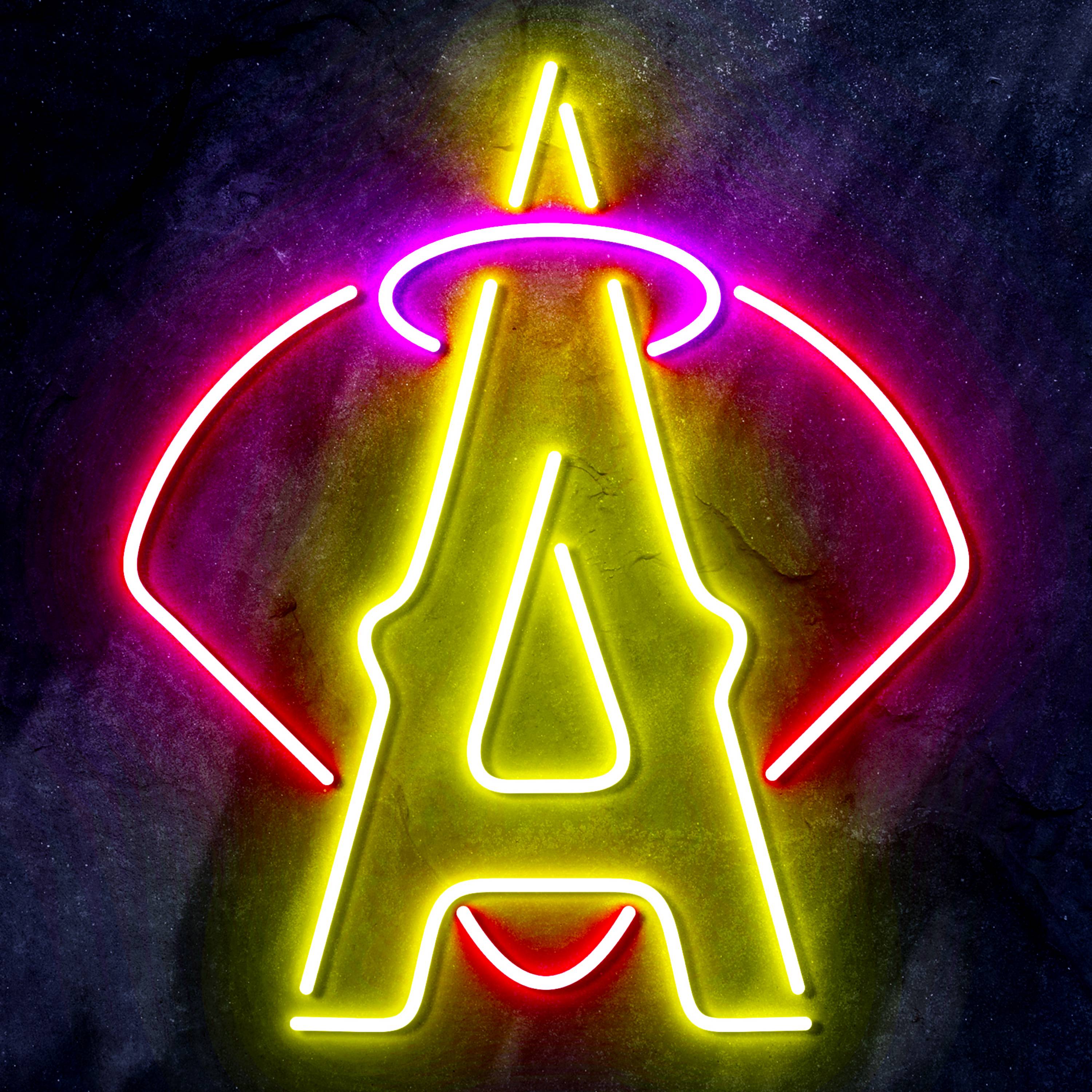 MLB Los Angeles Angels Bar Neon Flex LED Sign