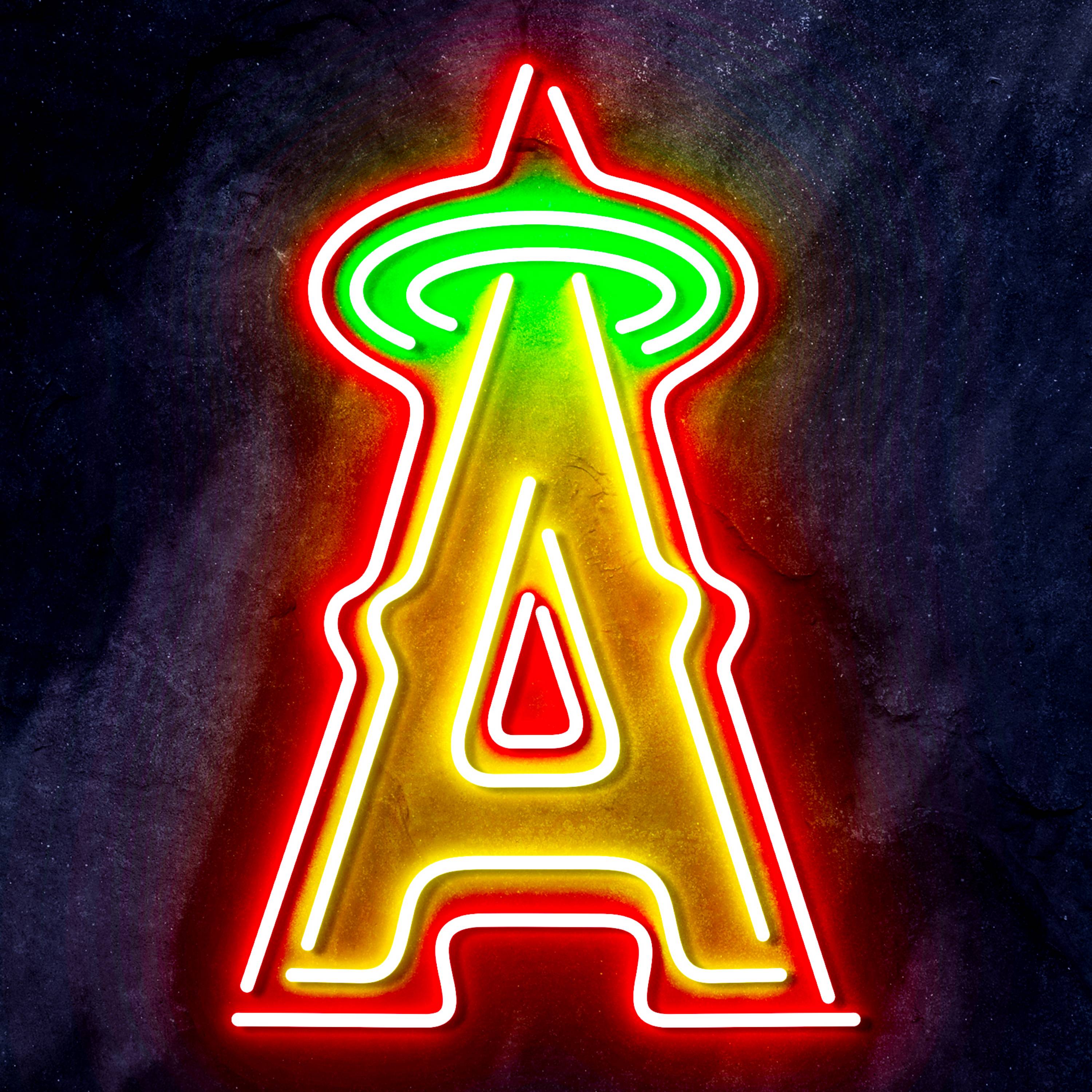 MLB Los Angeles Angels Bar Neon Flex LED Sign