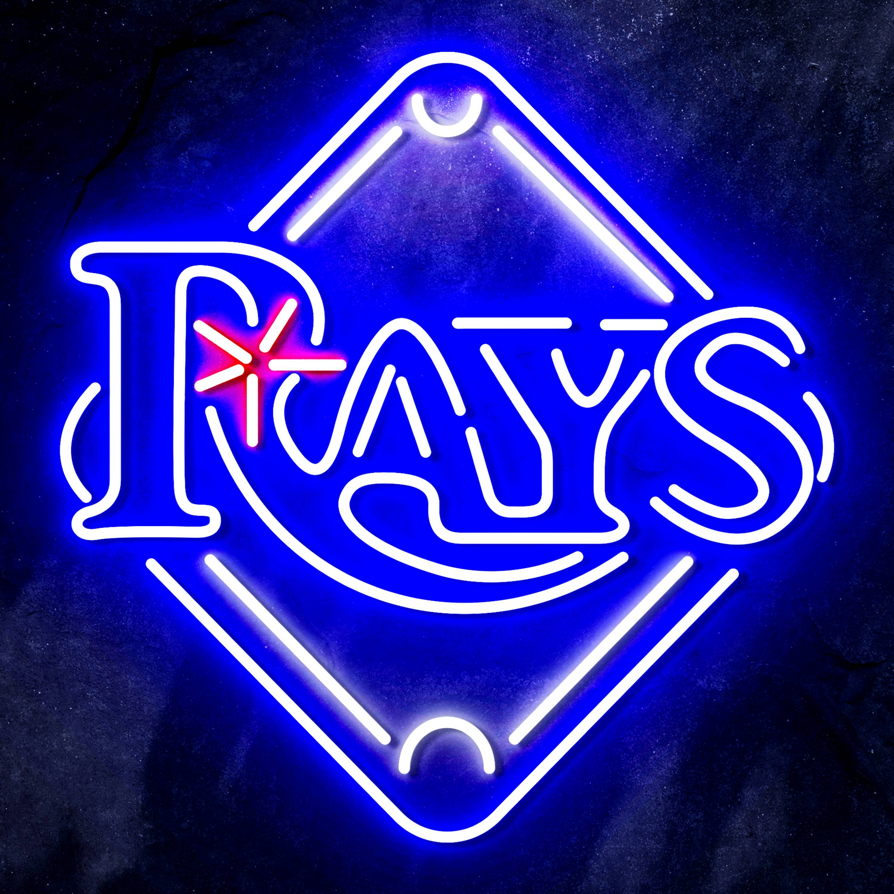 MLB Tampa Bay Rays Bar Neon Flex LED Sign | PRO LED SIGN
