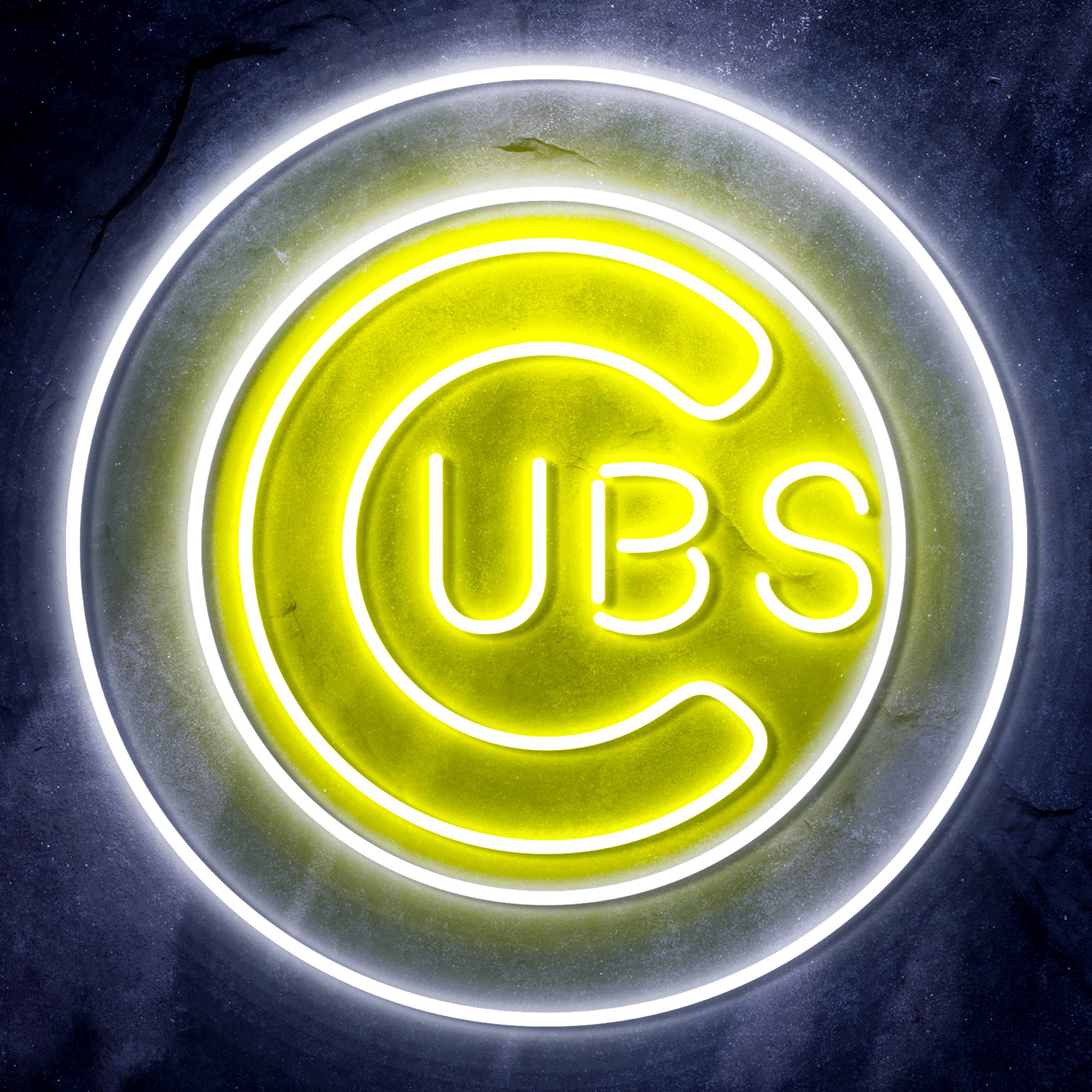 Personalized Chicago Cubs Old Style Bar Neon LED Sign - PRO LED SIGN