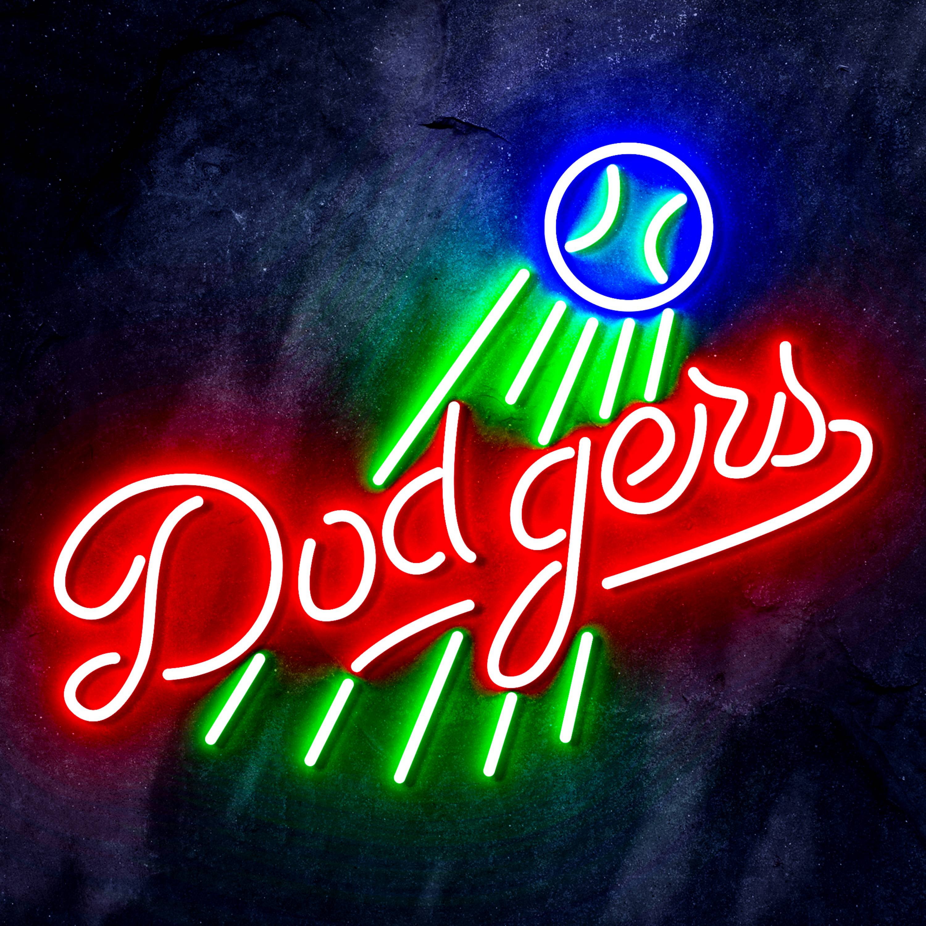 MLB Los Angeles Dodgers Bar Neon Flex LED Sign