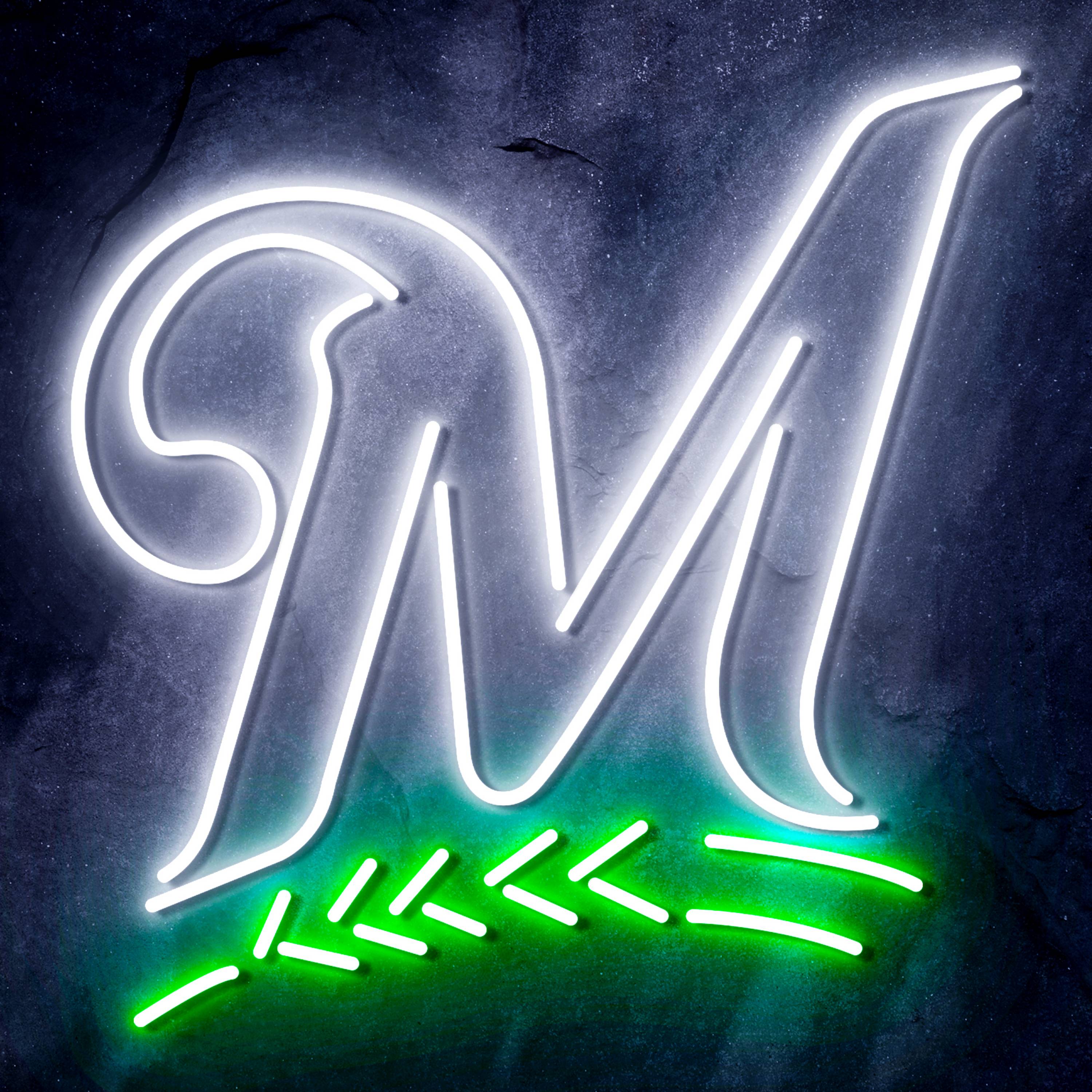 MLB Milwaukee Brewers Bar Neon Flex LED Sign