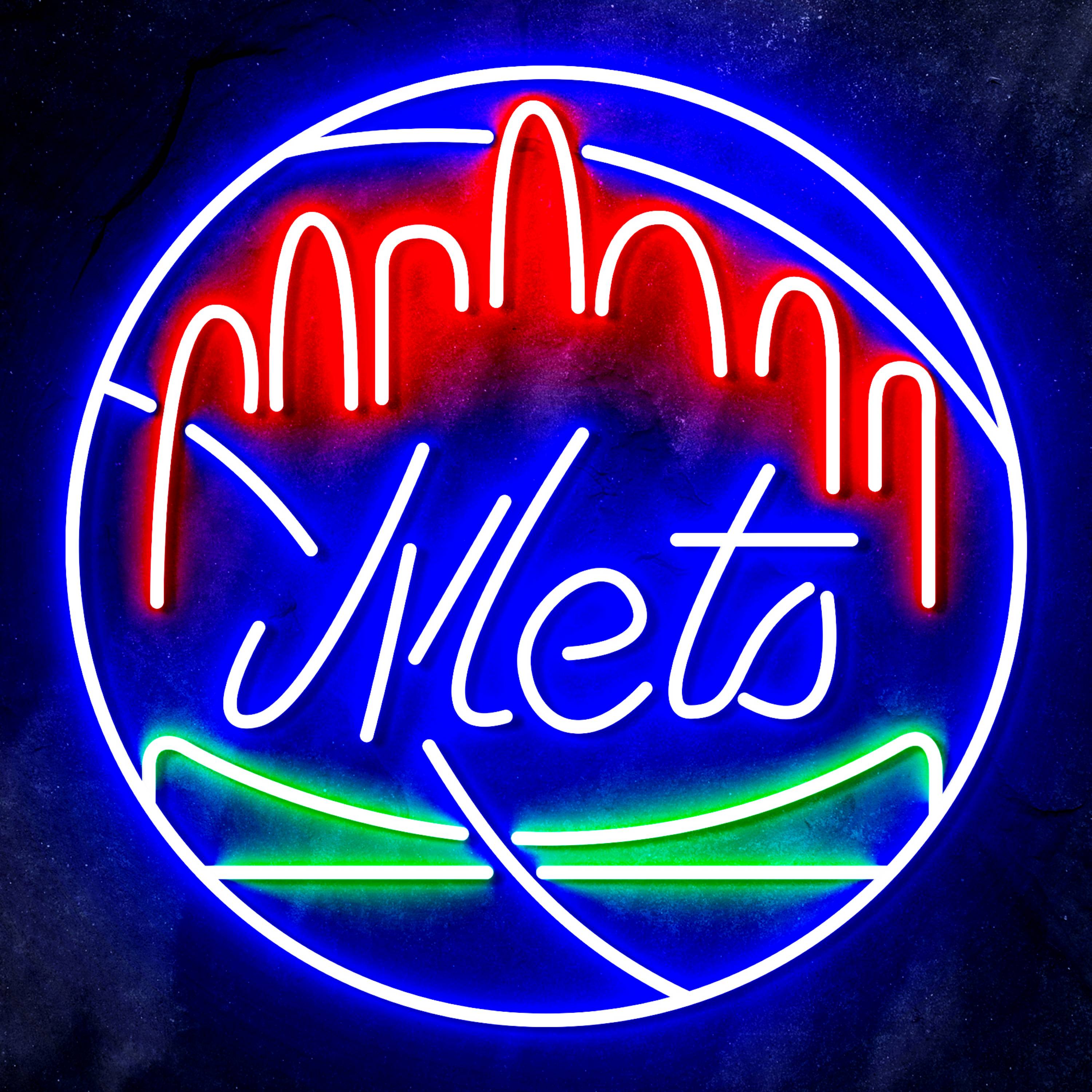 MLB New York Mets Bar Neon Flex LED Sign