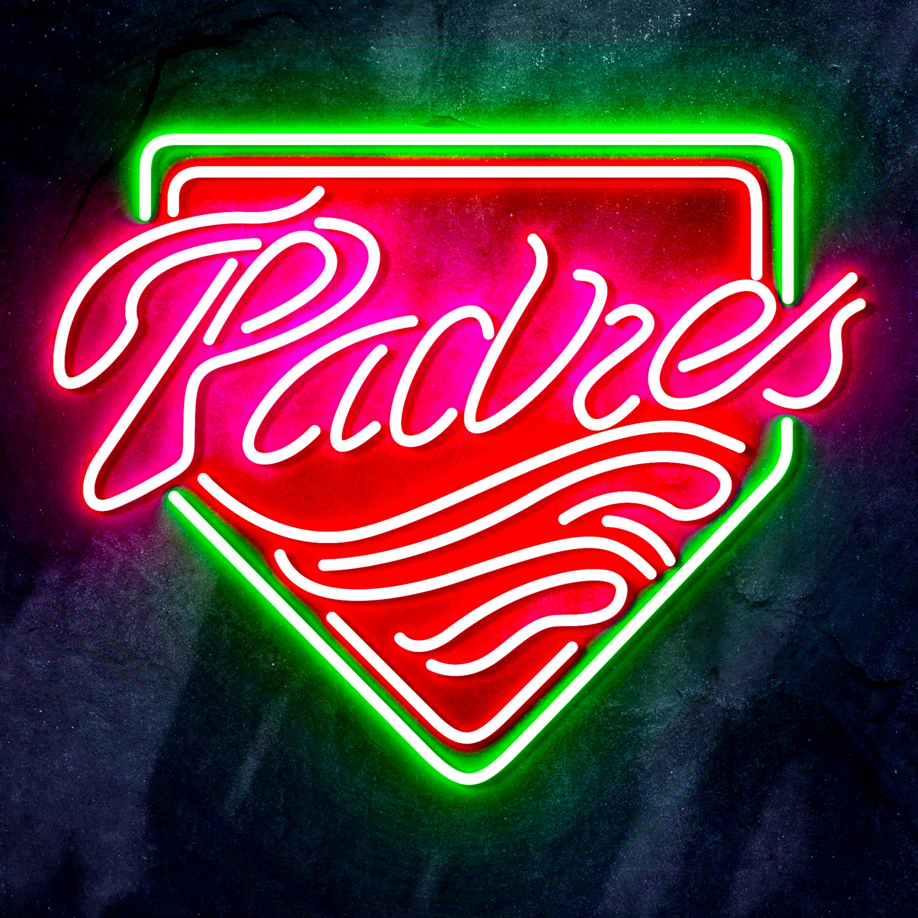MLB San Diego Padres Bar Neon Flex LED Sign
