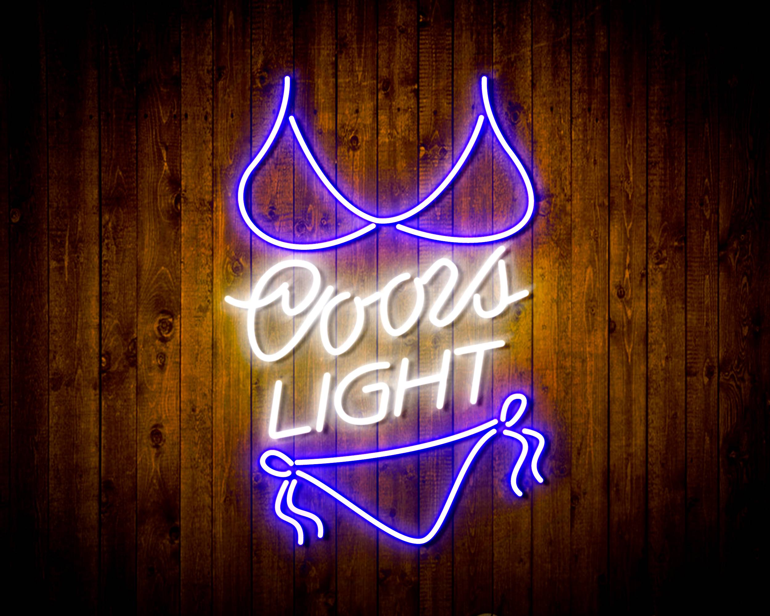 Coors Light Bikinni Neon Flex LED Sign