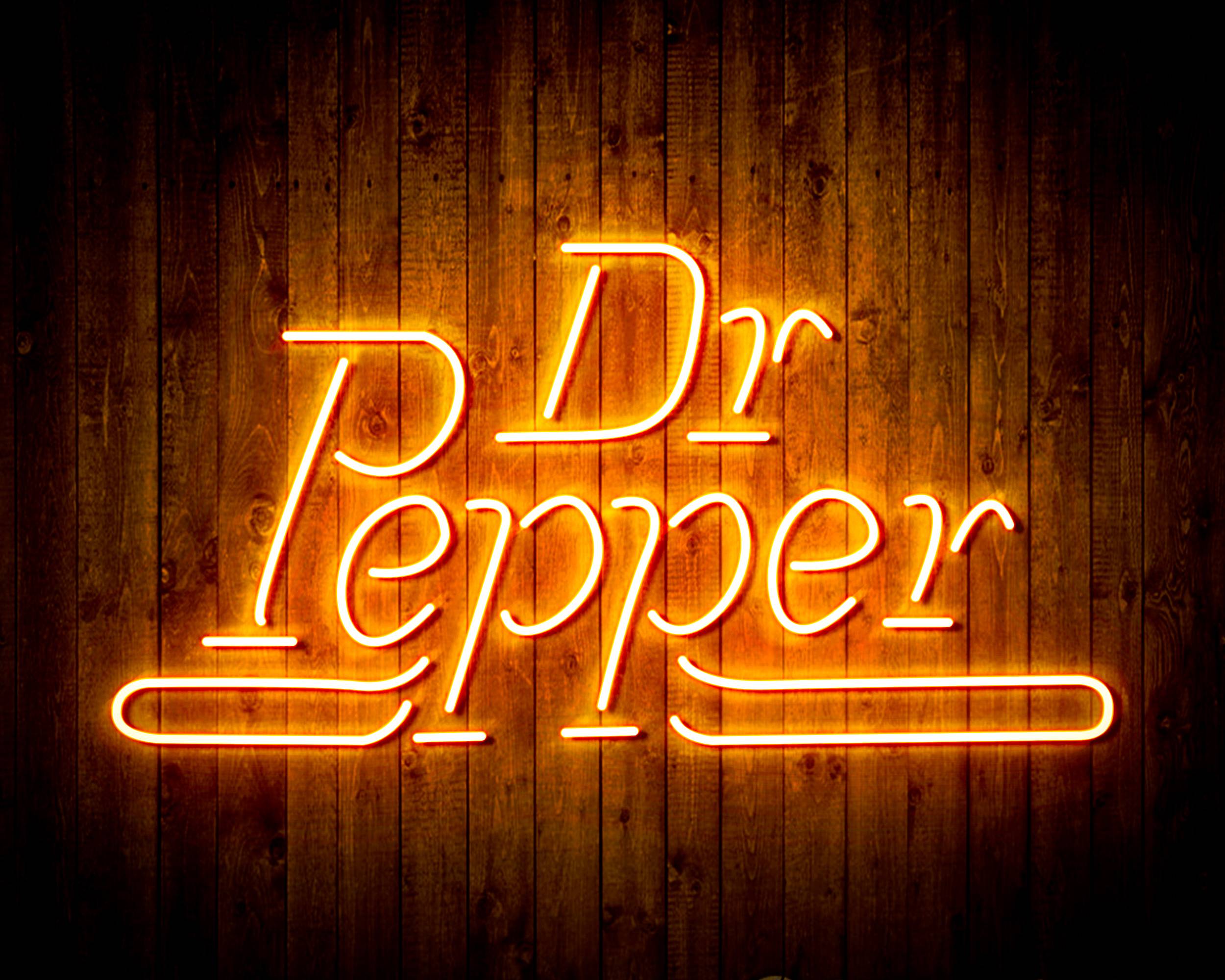 Dr Pepper Bar Neon Flex LED Sign